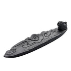 Ceramic Leaf Incense Holder — incense decor, view 3